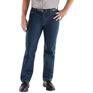 Red Kap mens Classic Work jeans, Prewashed Indigo, 50W x 30L US