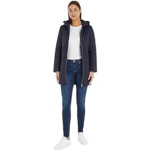 Tommy Hilfiger Donsjassen voor dames, Blauw (Woestijnhemel), XXL grote maten tall