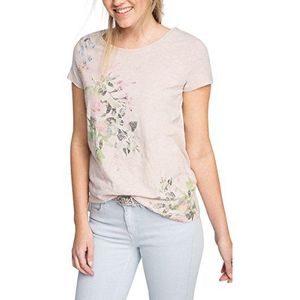 ESPRIT dames T-shirt 046ee1k032 - met bloemenprint