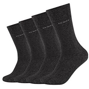 Camano Set van 4 sokken, antraciet, 13/15 EU