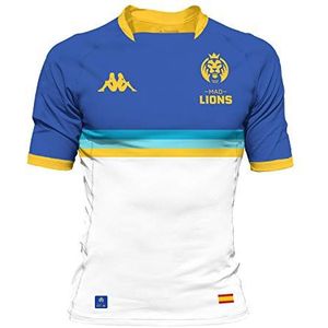 Kappa X MadLions Jersey Officieel 2020 overhemd, heren, wit/blauw, XL