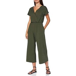 People Tree Evelyn jumpsuit voor dames, Groen (Kaki Kh1), 42