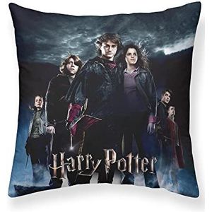 BELUM kussensloop Harry Potter, afmetingen: 50 x 50 cm, model: Goblet of Fire A, stof: Half Panama, 100% katoen, 250 g