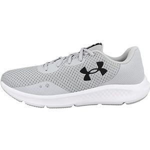 Under Armour UA Charged Pursuit 3, Sneakers heren, Mod Gray/Mod Gray/Black, 44 EU