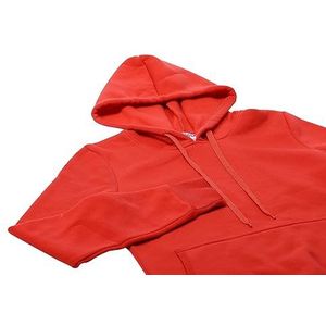Ucy Modieuze trui hoodie voor dames, polyester, zomerrood, maat S, zomerrood, S