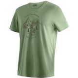 Heren - Functioneel Shirt - Hooigroen - 100% Polyester