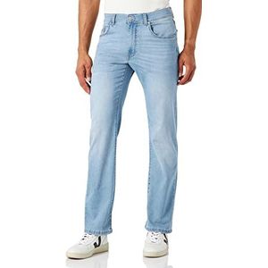Pioneer Rando Jeans voor heren, Lichtblauw gebruikte buffies 6846, 31W x 34L