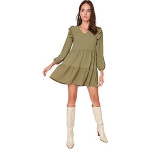 Trendyl - Carmen-Hals - Jurk - Zwart - Gebreid - Bodycon Design