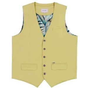 Gianni Lupo GL006BD vest, geel, XXL heren, Geel