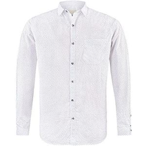 Bergfeuer Heren Tonio hemd, wit, standaard, wit, XL