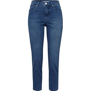 BRAX Damestijl Mary S Ultralight Denim verkorte Five-Pocket Jeans, Used Regular Blue, 40L, Used Regular Blue., 31W x 34L