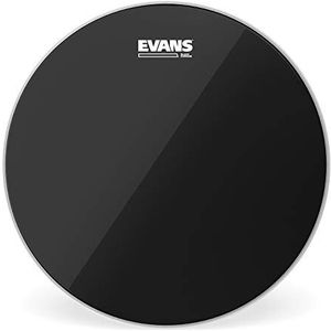 Evans Drumkoppen - Zwart Chrome Tom Drumhead, 6 Inch