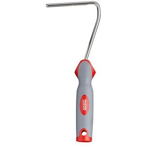 ProDec Advance Soft Grip 4 inch Mini Verfroller Frame Compatibel met alle Mini Verfrollers - 10 inch lang, Universele 6mm Diameter Verchroomde Duwbeugel