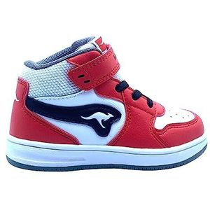 KangaROOS K-CPI Winnie EV Sneakers voor jongens, uniseks, fiery red/jet zwart, EU 23, Fiery Red Jet Black, 23 EU