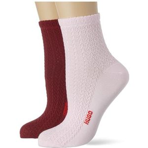BOSS Korte sokken voor dames, Light/pastel pink681, 36 NL/42 NL