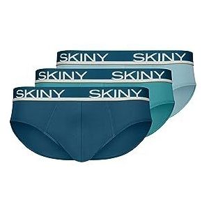 Skiny Brasil Slip voor heren, verpakking van 3 stuks, katoen, multipack, Transformatie Selection, S
