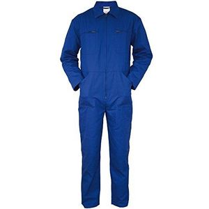 Carson Classic Workwear Rallye Jumpsuit van puur katoen, 1 stuk, 62, koningsblauw, KTH737.A