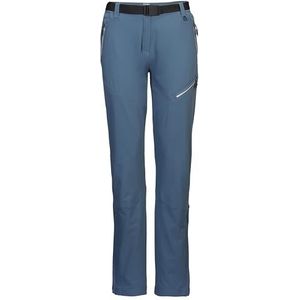 killtec dames Functionele broek/outdoorbroek met riem KOS 239 WMN PNTS, stahlblau, 40, 41125-000