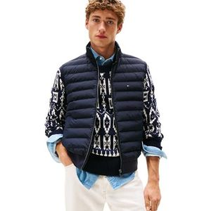 Tommy Hilfiger - MW0MW40051 - Gilet - Blauw - MIX MEDIA