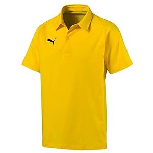 PUMA Herren LIGA Casuals Polo T-shirt, Cyber Yellow Black, M