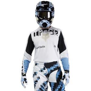 FOX - 180 Digi Image - Crosstrui - Zwart - Vochtafvoerende Stof, Ventilerende Mesh-Panels