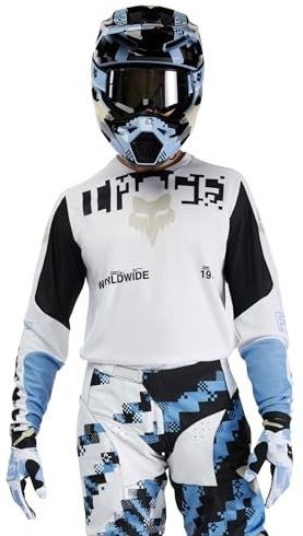 FOX - 180 Digi Image - Crosstrui - Zwart - Vochtafvoerende Stof, Ventilerende Mesh-Panels