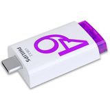 Philips Click Edition USB-C stick USB 3.2 Gen 1 USB flash drive 64 GB voor PC, laptop, smartphone, tablet met USB-C poort, leessnelheid tot 120 MB/s