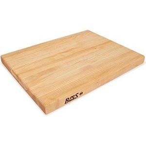 Boos Blocks® R03 Pro Chef esdoorn snijplank van John Boos - 51 x 38 x 4 cm - aan beide zijden bruikbaar, zijdelingse handgrepen.