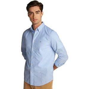 Tommy Hilfiger - Overhemd - Donkerblauw - 100% Katoen