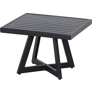 Siena Garden Alexis tafel, 50x50x35cm aluminium, mat antraciet