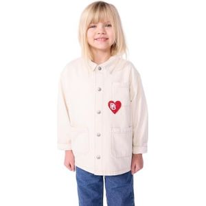 Petit Bateau Jeansjas voor kinderen, effen, Milk, 3 Jaren