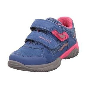 Superfit Mädchen STORM Sneaker, BLAU/LILA 8020