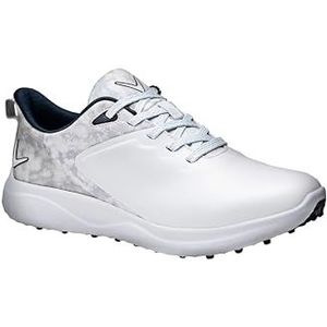 Callaway Golf Anza golfschoen voor dames, wit/zilver, 5.5 UK, Wit Zilver, 38.5 EU