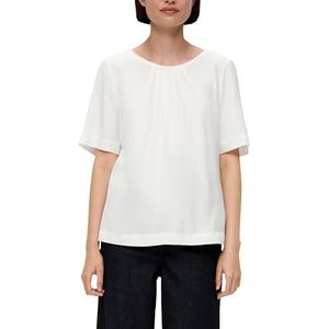 S.Oliver BLACK LABEL Blousetop met Plooien Wit