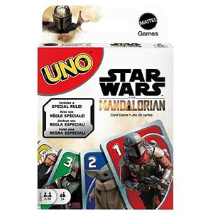 Mattel Games - UNO Mandalorian kaartspel - Familie bordspellen - Vanaf 7 jaar - HJR23