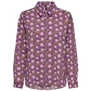 Onlnova Life Vis L/S New Grace Shirt, Amarant Purple, XS