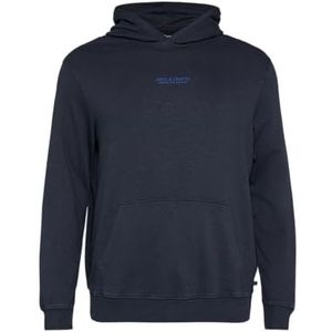 s.Oliver - Big Size - Hoodie - Katoen - Capuchon - Geribde Boorden