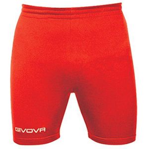 givova P003, Bermuda All Sports Unisex - Volwassenen Rood, 2XL