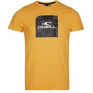 O'NEILL Tees Shortsleeve Cube Hybrid T-shirt, heren, 12010 Old Gold, Regular