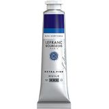 Lefranc Bourgeois 405084 Extra fijne Lefranc olieverf met hoogwaardige kunstenaarspigmenten, lichtecht, verouderingsbestendig - 40ml Tube, Hortensia Blue