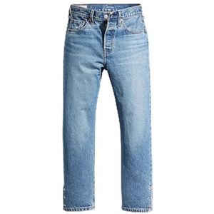 Levi's Dames 501 Crop Jeans, Treat Yourself, 27W / 26L