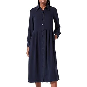 Seidensticker Dames 133504 Jurk, Donkerblauw, 36