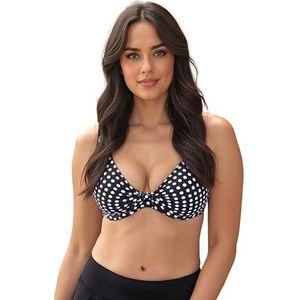 Vivisence - Bikinitop - Gestreept - Zwart/Wit - Stof