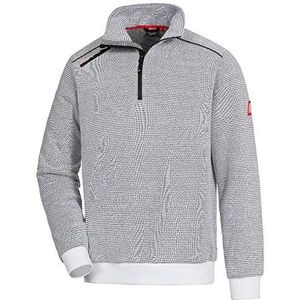 Nitras - Motion TEX Plus - Herenpullover - Wit - Hoge Opstaande Kraag