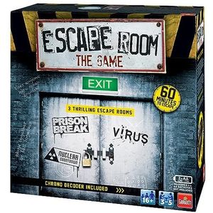 Escape Room: The Game - Vol. 1 , 3 Thrilling Escape Rooms in Your Own Home! , Board Games for Adults , For 3-5 Players , Ages 16+