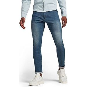 G-Star Raw heren Jeans Revend FWD Skinny Jeans, Blauw (Worn in Gravel Blue C431-b844), 27W / 32L