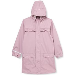 MINYMO Raincoat Solid regenjas voor meisjes, Mauve Shadow, 90 cm