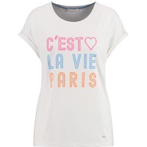 KEYLARGO Viva Round T-shirt voor dames, wit (1000), XS