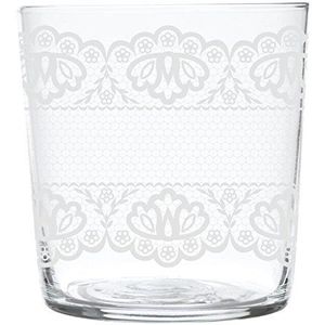 Excelsa Punt glas water CL 37, glas, transparant, 8,5 x 8,5 x 9 cm
