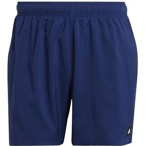 adidas - Solid CLX - Zwembroek - Donkerblauw/Zwart - 100% Polyester (Gerecycled)